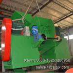 Double Shaft Waste Tire Shredder / Used Tire Recycling Machine / Rubber Powder