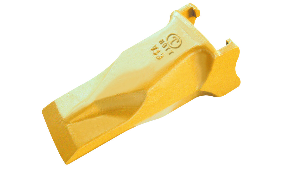 NB TIG® brand bucket teeth Professional China supplier of Excavator Bucket Teeth V43SYL and Adapter for V43 MACHINE