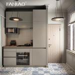 Custom Kitchen Countertop With Cabinet Mini Hotel Apartment Kitchenette Modular