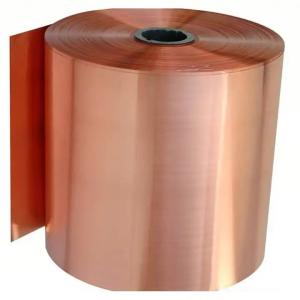 China ASTM C22000 C2200 Red Pure Copper Foil For Sheet Electronics factory