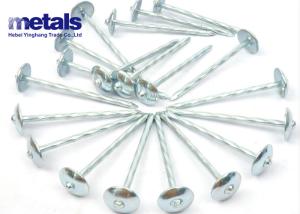 China Collated Galvanized Hot Dipped Roofing Nails With Smooth Shank factory