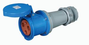 China High Performance Industrial Socket Outlet IP44 Splashproof 246g / Pc Unit Weight factory