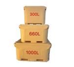 300L Rotomolded Cooler Box , Fishing Chilly Bin With PU Insulation