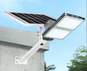 China 6000K Solar Powered Street Lights IP66 Security Led Exterior Lights 100 w 200 w 300 w 400 w factory