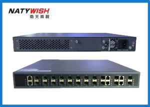 China 140Gbps Switching Capacity 10G GPON OLT , 16 PON Ports 1U FTTH GPON OLT factory