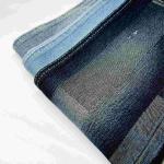 Cotton Polyester Printed Denim Jeans Fabric Material Indigo For Summer 160CM