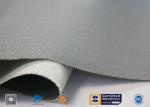One Side Silicone Coated Glass Cloth , 100g E Glass Silicone Coated Polyester