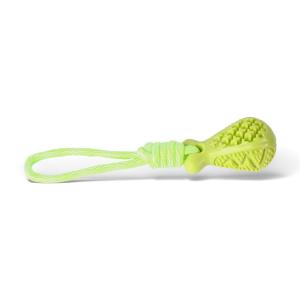 China Durable Pet Dog Chew Rope Toy with Cotton Handle - Interactive Food Dispensing Ball for Dental Health &amp; Teething - Indestructible Toy for Cats and factory