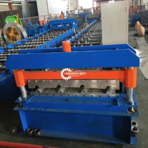 China GI Ibr Profile Roofing Sheet Roll Forming Machine factory