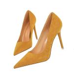 1829-7 European And American Style Fashion Simple Stiletto Super High Heel Suede