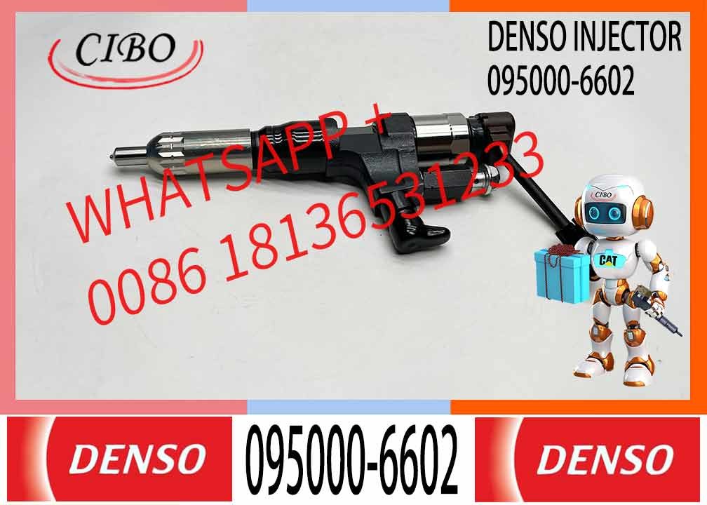 Diesel Common Rail Injector 095000-6602 095000-6753 095000-681123670-E0040 For H-INO J08C J08E