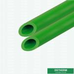 White Color Plastic PPR Pipe 6M Length PN20 Thickness Heat - Enduring