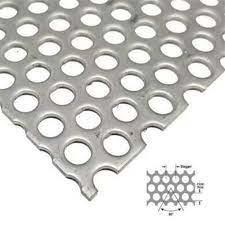 China SS316 10mm Round Hole Perforated Stainless Steel Sheet factory
