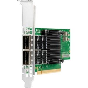 China Mellanox MCX653106A-ECAT InfiniBand HDR 100GbE QSFP56 PCIe Adapter NIC factory