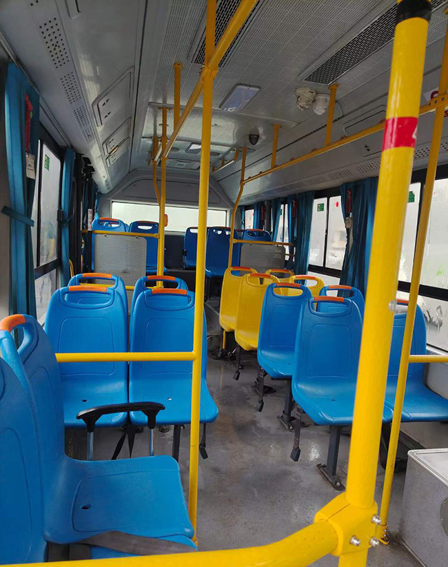 20HP Used Passenger Yutong Bus Second Hand Right Hand Drive 2090mm