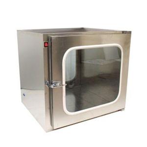 China Stainless Steel Cleanroom Pass Through Box Mechanical Interlocking On Both Sides factory