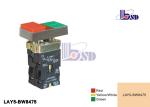 Waterproof Flush Mount Electric Buttons And Switches Red Green Pollution Grade