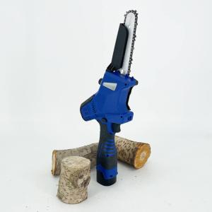 4/6'' Rechargeable Mini Wood Cutting 21V Lithium Chain Saws Portable Cordless Battery