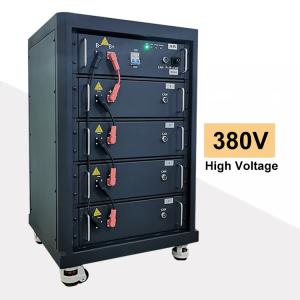 China 256V 204V 380V High Voltage Lithium Battery Pack In Rack Mount Customizable factory