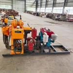 Diesel Engine 22HP Waterwell Drilling Rig Hydraulic Core Drilling Machine HZ