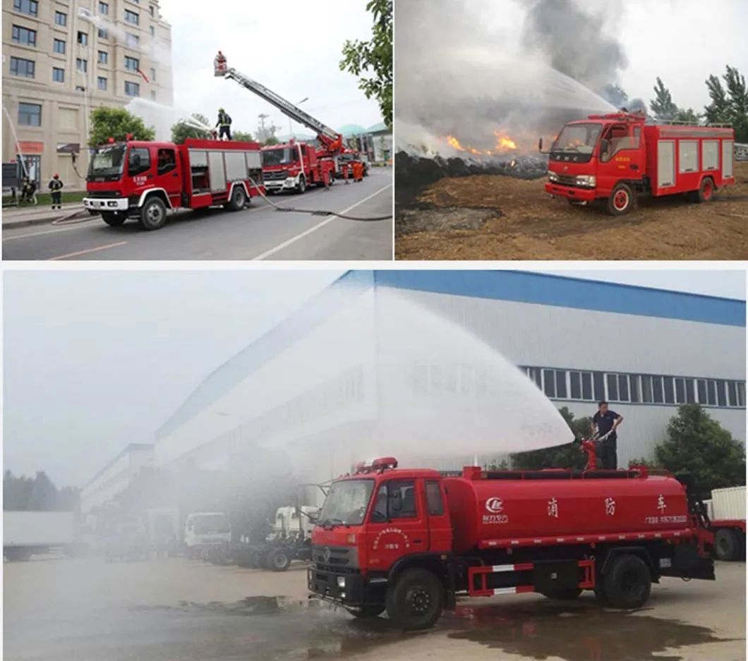 Clw Brand 6*6 Full Driver Fire Fighting Rescue Foam Water Tank Fire Fighting Equipment Truck