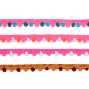 Water Soluble Garments 1.2cm  Ball  Pom Pom Trim