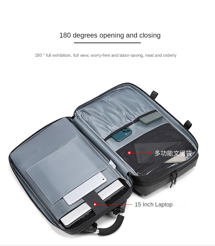 Waterproof 28 Litre Multifunctional Oxford Laptop Backpack 29*20*49cm