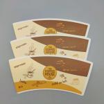100% Virgin Wood Paper Cup Fan PE Coated 22oz For Drinking