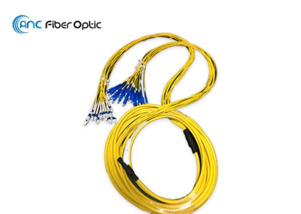 Low Insertion Loss Fiber Optic Patch Cable 12 16 Core With 2.0mm SM SC LC