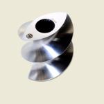 High Hardness Mixing Screw Element Corrosion Resistantce Φ15.6 - Φ430mm Screw