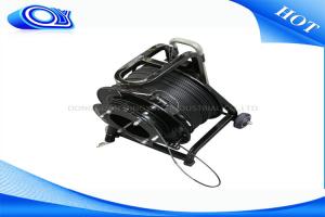 China 8 Core Tactical Optical Fiber Cable Reel For Video Transmiting TPU Jacket factory