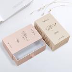 Factory Wholesale Custom Private Label Jewelry Box Necklace Earring Ring Packet