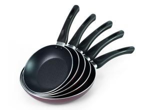 China Pressed Aluminum PTFE Free Kitchen Utensil Set Non Stick factory