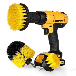 China Zhenda Drill Brush 3 Piece Kit For Car Wash And House Cleaning factory