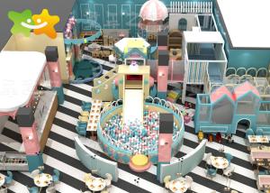 China Large Toddler Indoor Play Equipment / 400 M² Commercial Parent - Child Restaurant Indoor Playground Equipment factory