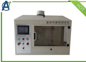 Ignitability and Single Flame Source Test Equipment by DIN 53438 and DIN 4102-1