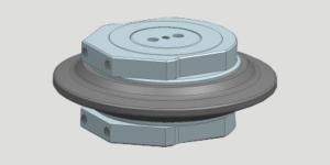 China 17 Inches TBM Tools / H13 42CrMo Tunneling Double Single TBM Disc Cutter factory