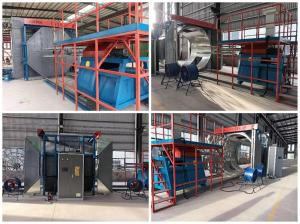 China Energy Saving Flexible Rotational Molding Machine For Water Tank Production factory