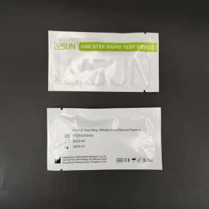China HIV HBsAg Rapid Antigen Test Infectious BIV-W22 Cassette factory