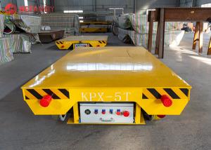 China Stable Railway Battery Flatbed Transfer Carts factory