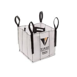 China Empty 1 Tonne Fertilizer Bags Fibc Open Top Dust proof Customized factory