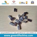 Plastic Lanyard Assessory Metal Crimp for Cable Loop