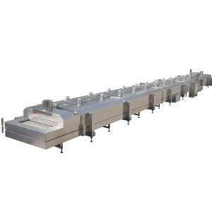China 400KGS/H Mesh Belt Tunnel Freezer factory