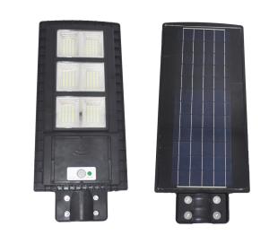 China 90W Intergrated LED Solar street Light ABS material ALL IN ONE for courtyard home use factory