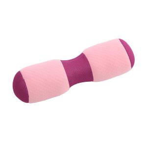 China 450g Yoga Neck Pillow , 37*10cm Polyester Fiber Sponge Foam Pillow factory