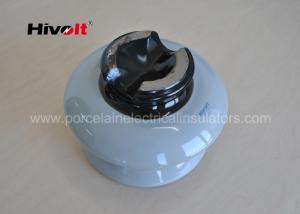 China ANSI Standard 56-2 Porcelain Pin Insulator 33kv With Semi Conductive Glaze factory