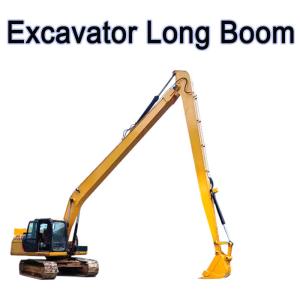 China Yellow 35m Long Reach Excavator Booms For Sanny Hitachi Kobelco factory