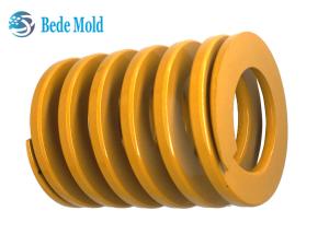 China Industrial Compressed Mold Spring Lightest Load 60Si2MnA Materials OD 8mm 10mm Yellow factory