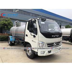 Foton 4x2 5000L Small Fuel Tank Truck With Gear Pump