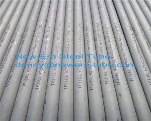 China ASTM A249 Seamless Boiler Tube SUS304 SUS316 Stainless factory